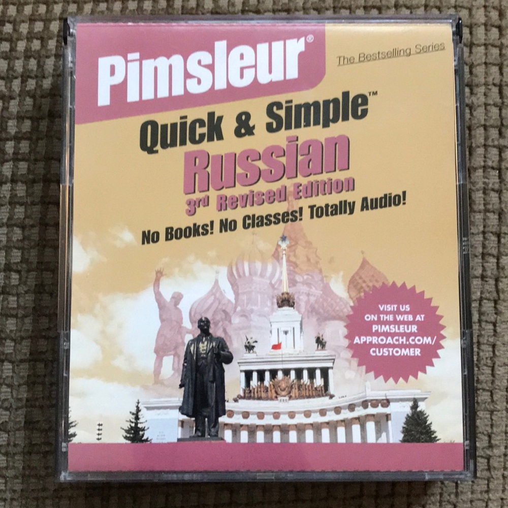 🖼Pimsleur - Russian Quick & Simple - 8 CDs